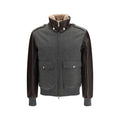 Brunello Cucinelli Grauer Kaschmir-Bomber
