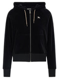 Burberry Schwarzer Baumwoll-Sweatshirt
