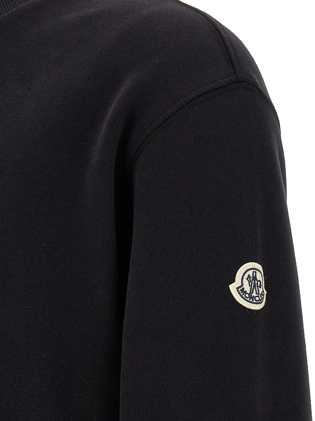 MONCLER GENIUS Schwarzer Baumwoll-Sweatshirt
