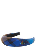 Vivienne Westwood Blaues Polyester-Haarband