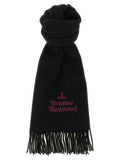 Vivienne Westwood Schwarzer Woll-Foulard