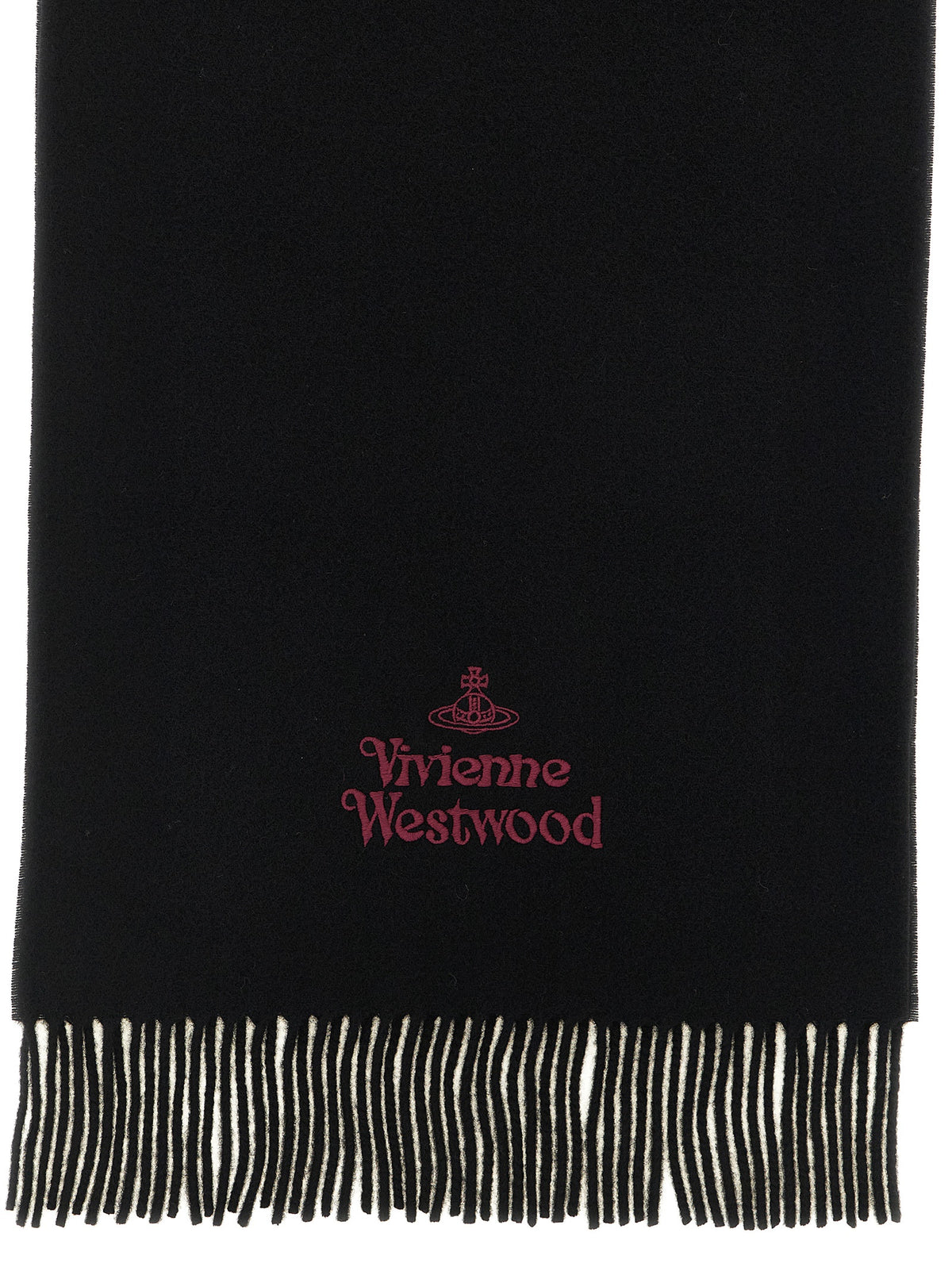 Vivienne Westwood Schwarzer Woll-Foulard