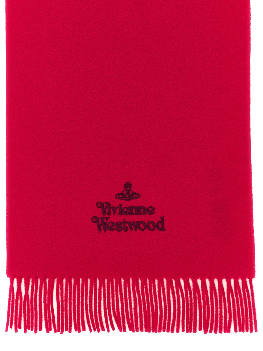 Vivienne Westwood Roter Woll-Foulard