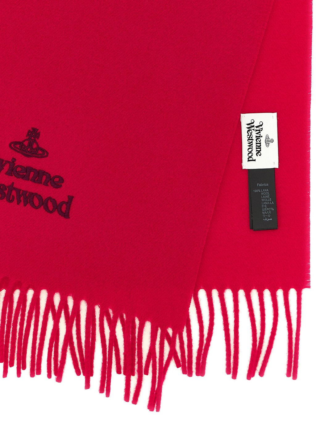 Vivienne Westwood Roter Woll-Foulard