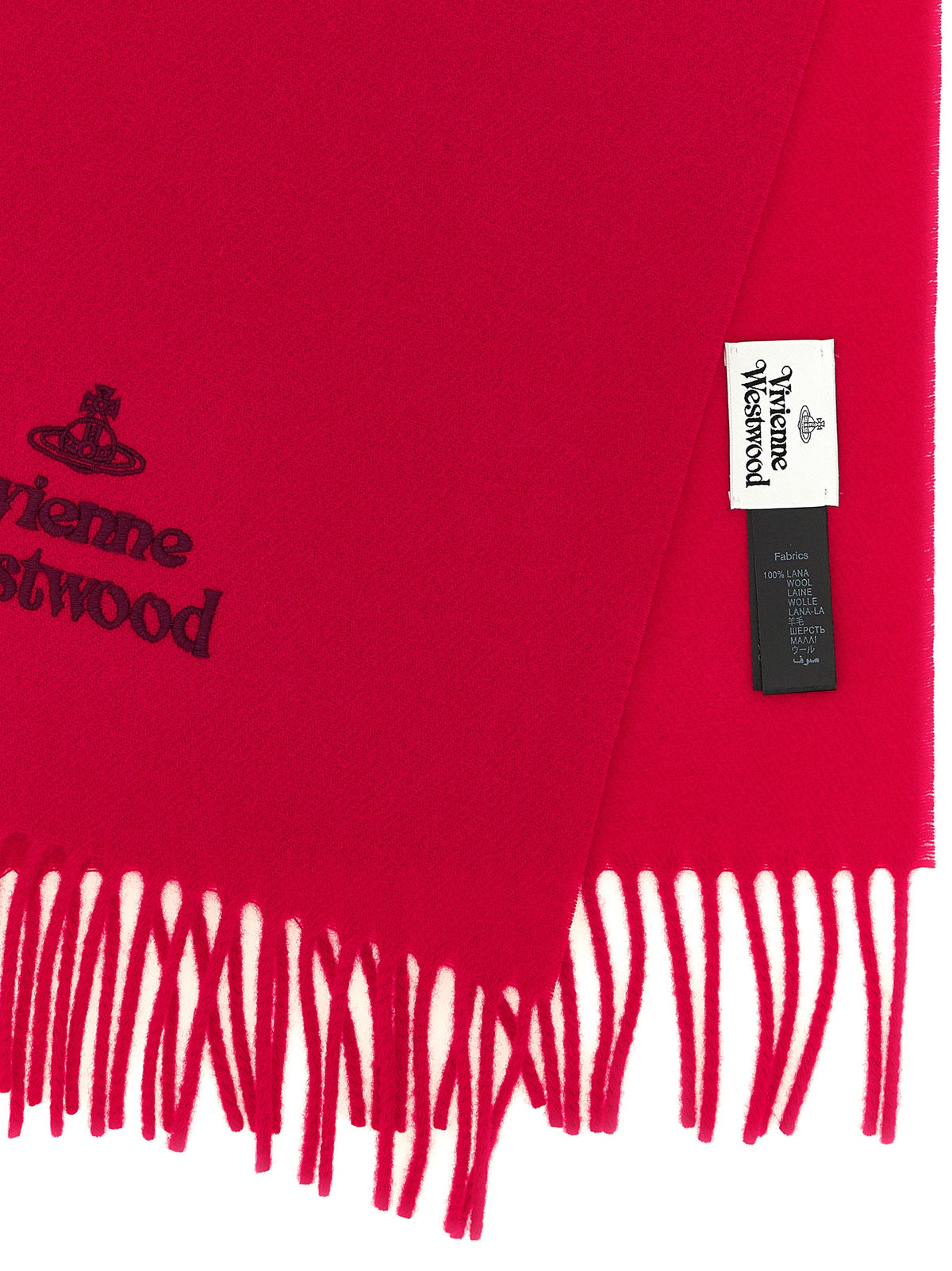 Vivienne Westwood Roter Woll-Foulard