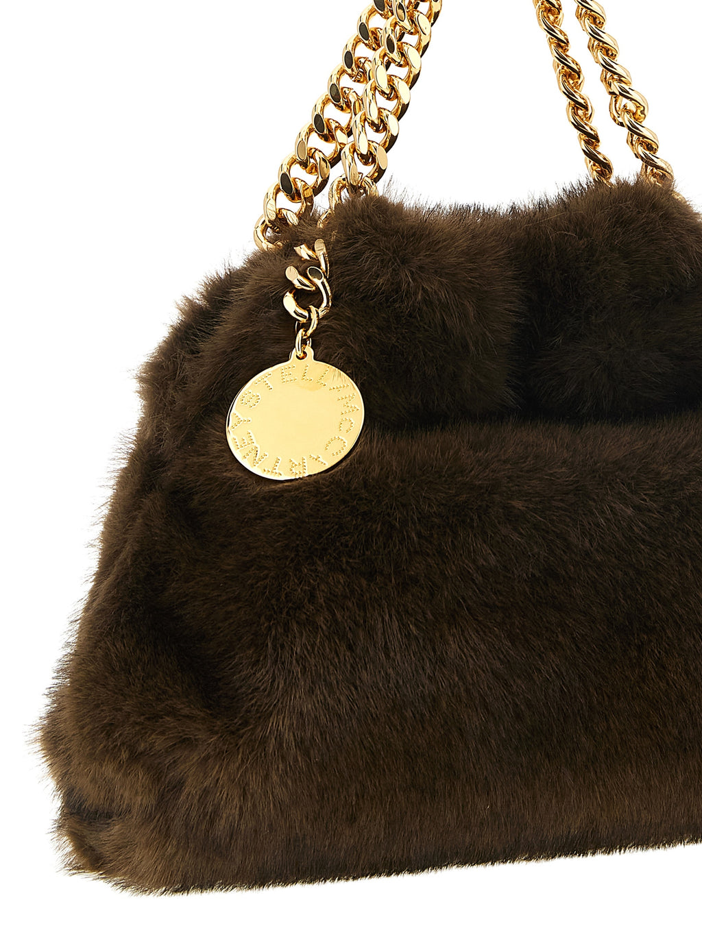 Stella McCartney Braune Handtasche aus Polyester