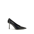 Prada Schwarze Pumps aus Ziegenleder mit hohem Absatz