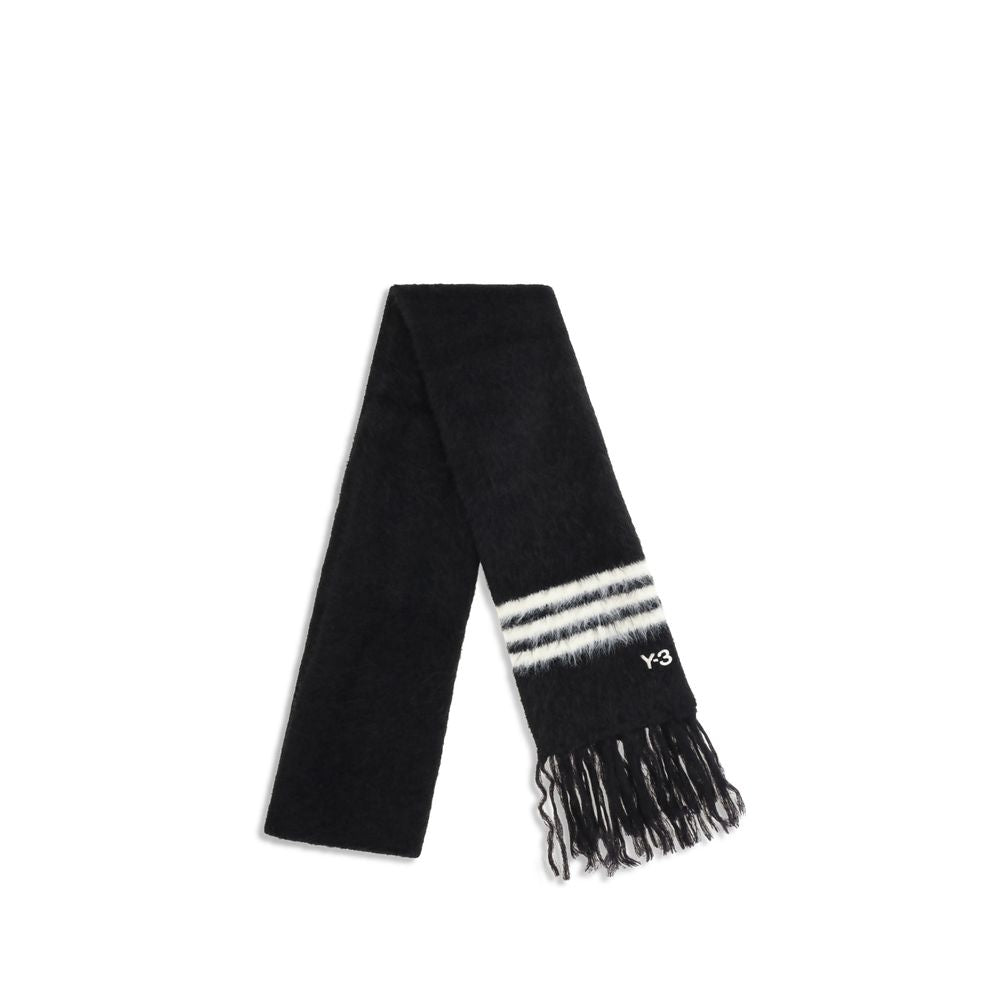 Y-3 Schal aus recyceltem Polyamid in Schwarz