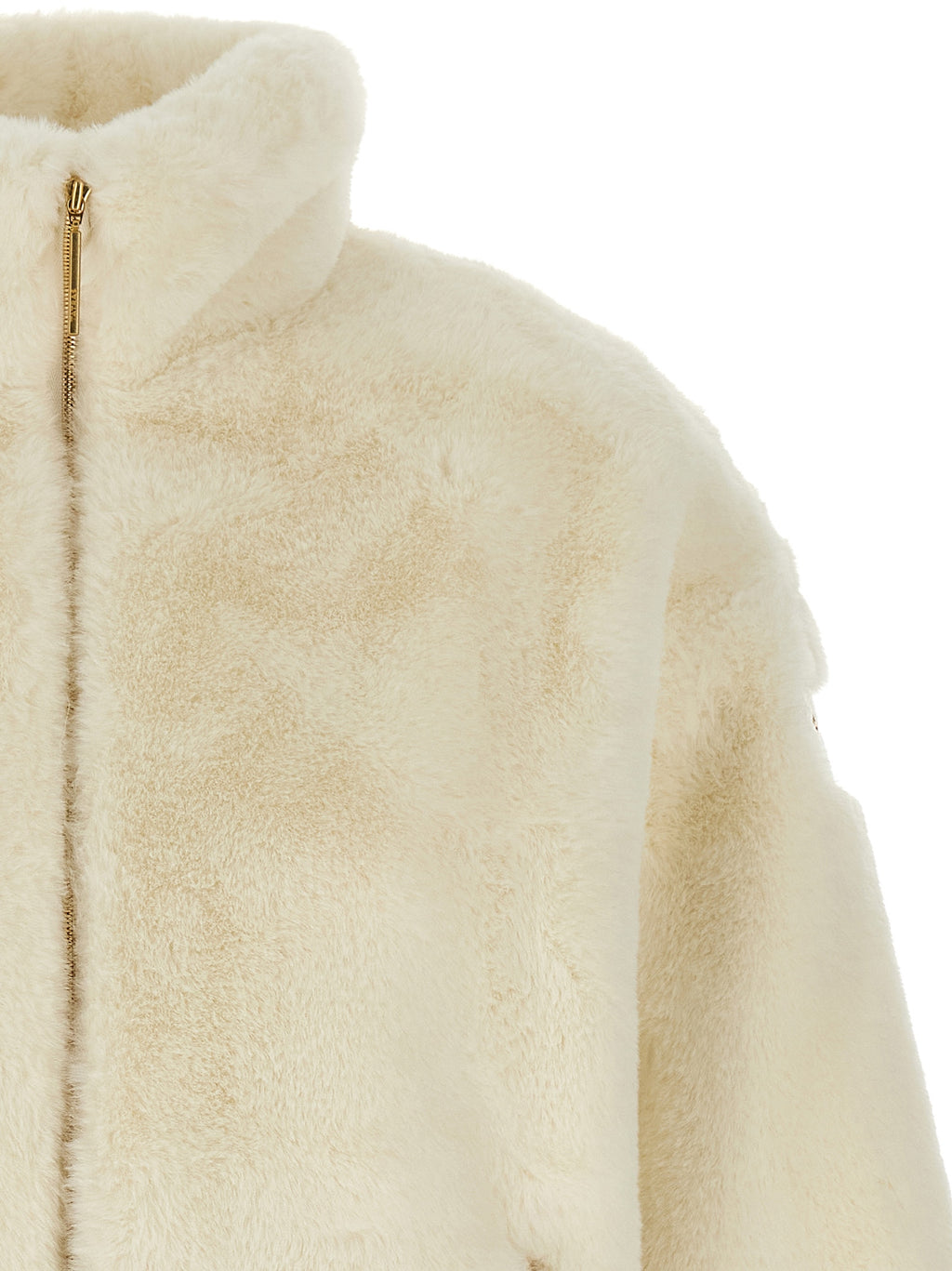 Tatras Weiße Polyester-Jacke in voller Länge