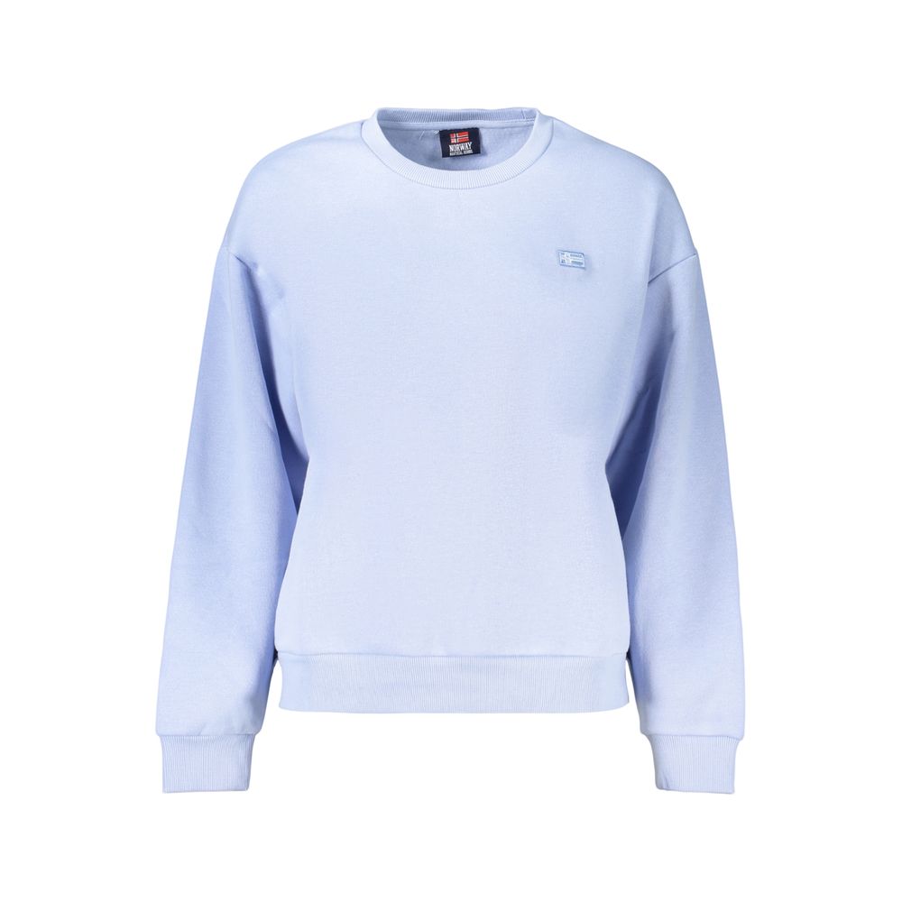 Norway 1963 Blauer Baumwoll-Sweatshirt