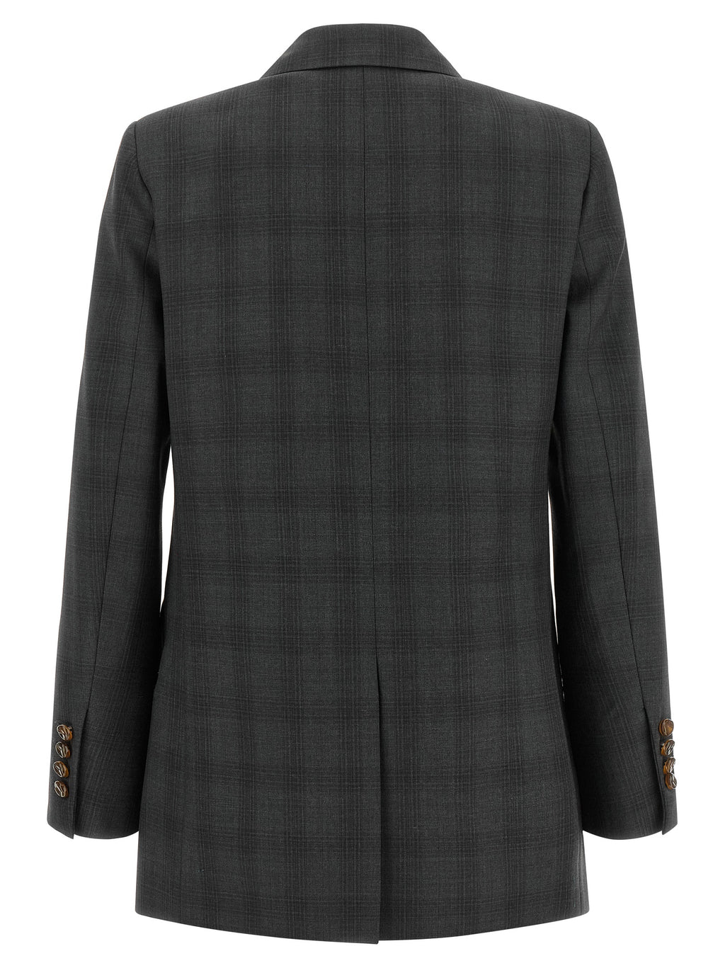 Blazé Milano Grauer Blazer aus reiner Schurwolle