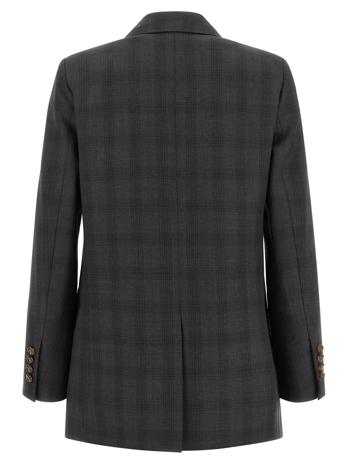 Blazé Milano Grauer Blazer aus reiner Schurwolle
