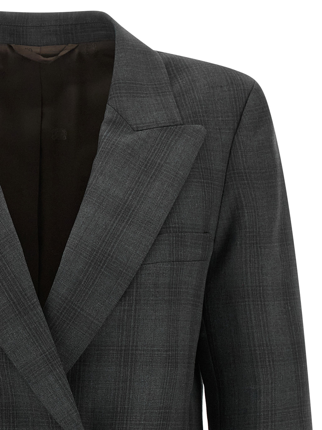 Blazé Milano Grauer Blazer aus reiner Schurwolle