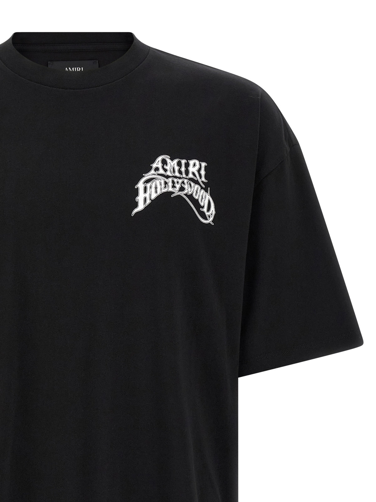 Amiri Schwarzes Baumwoll-T-Shirt