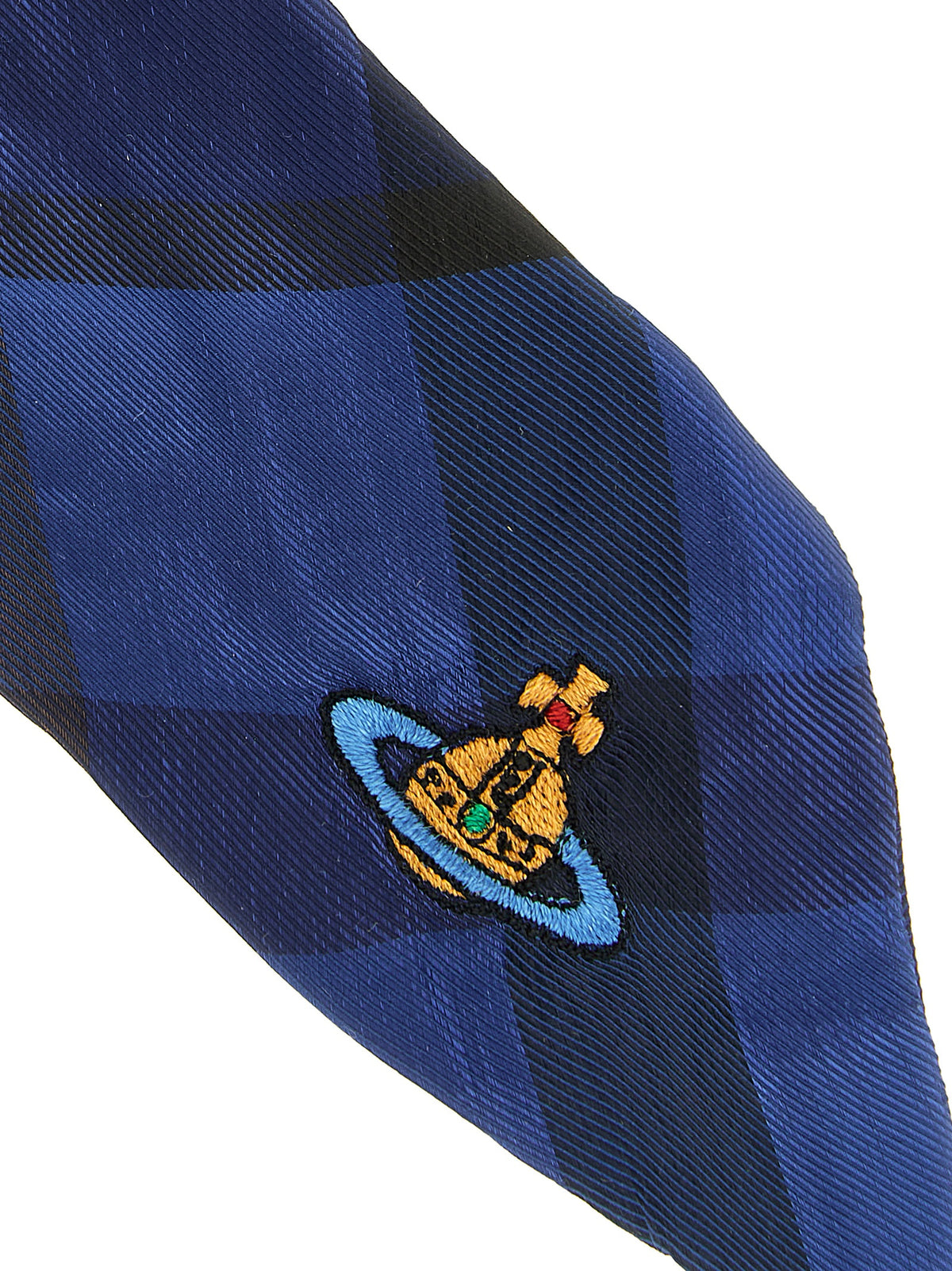 Vivienne Westwood Blaues Polyester-Scrunchie
