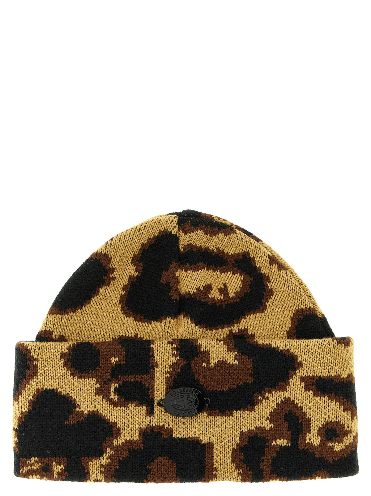 GOLDBERGH Braune Marabou-Kappe (Baseball-Mütze)
