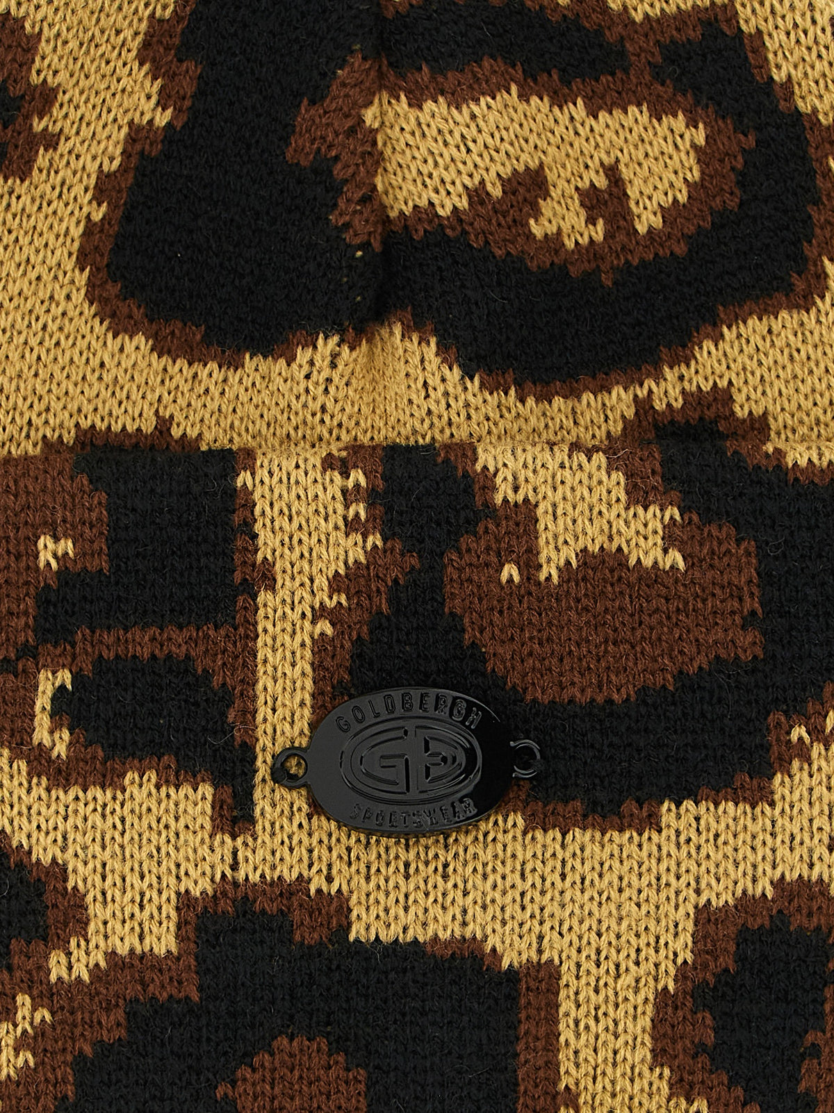 GOLDBERGH Braune Marabou-Kappe (Baseball-Mütze)