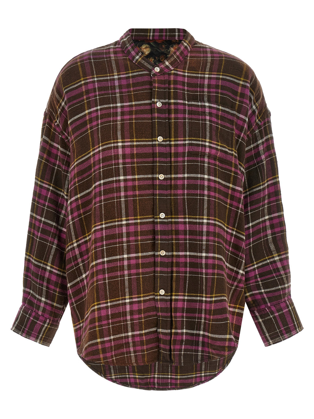 R13 Mehrfarbige Baumwollbluse