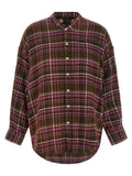 R13 Mehrfarbige Baumwollbluse