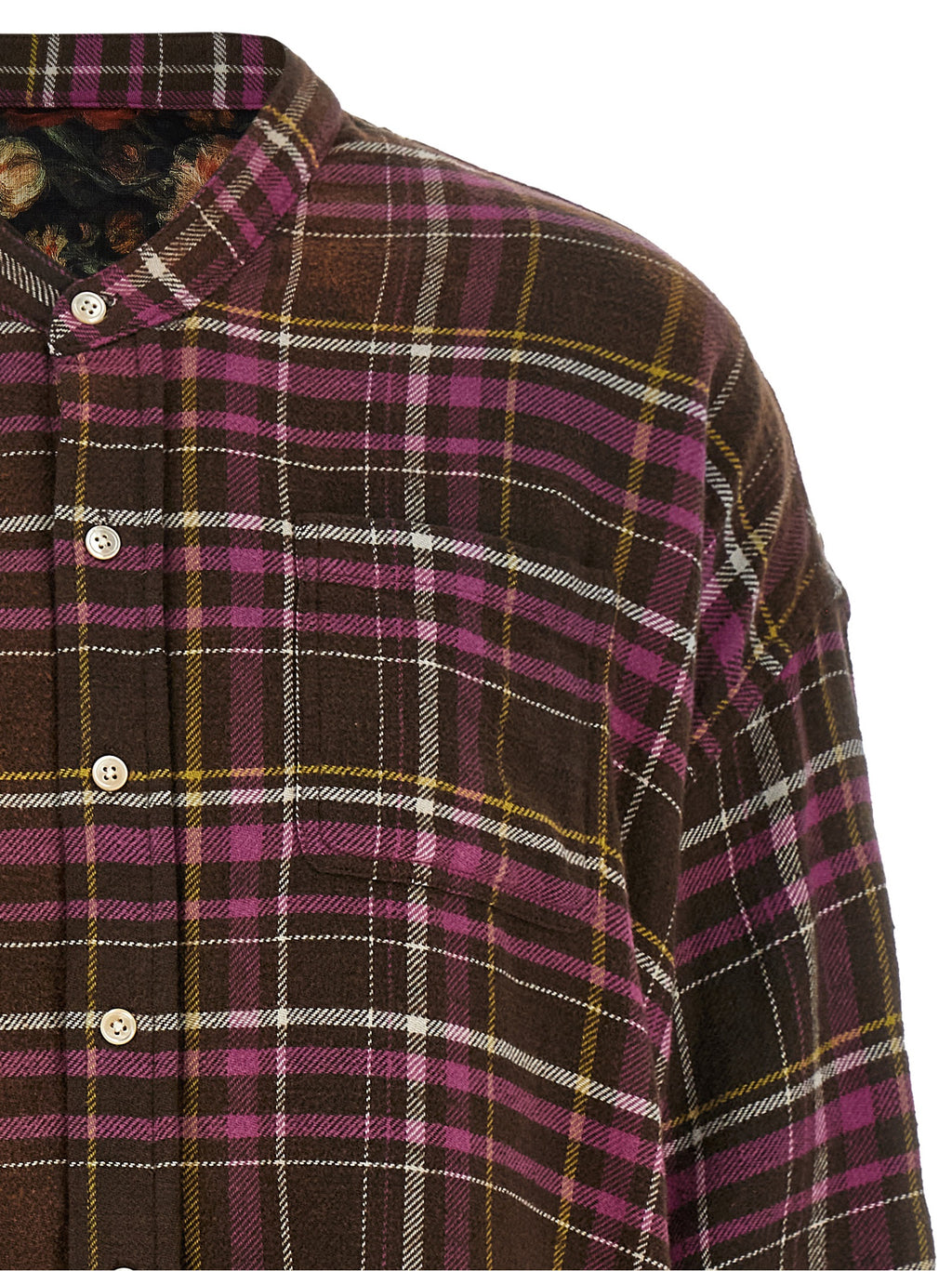 R13 Mehrfarbige Baumwollbluse