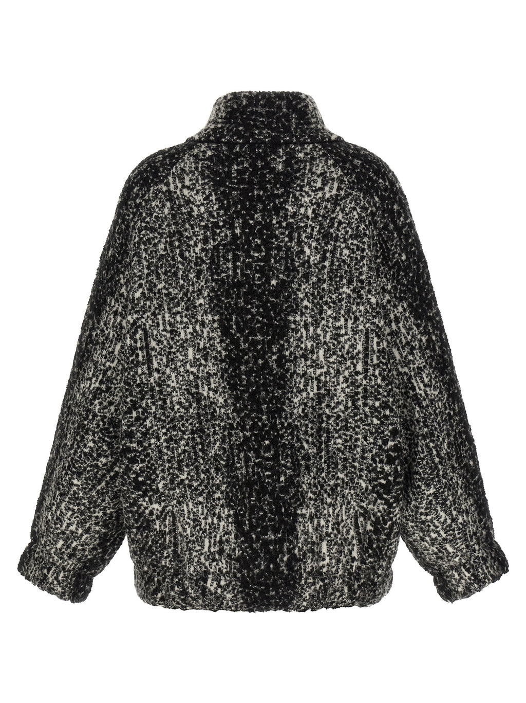 NUDE Zweifarbige Woll-Bomberjacke