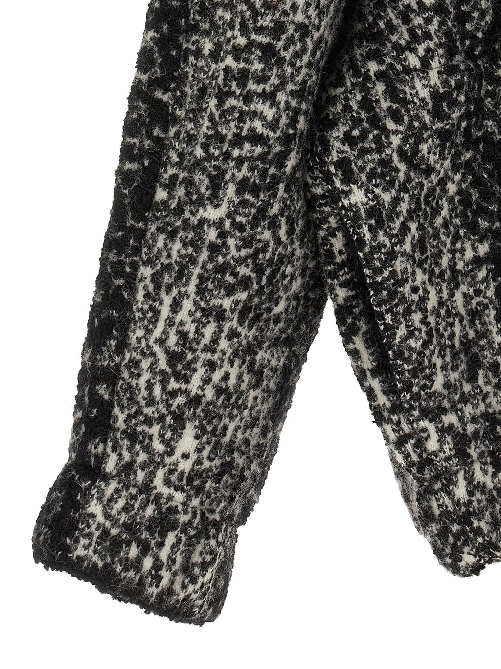 NUDE Zweifarbige Woll-Bomberjacke