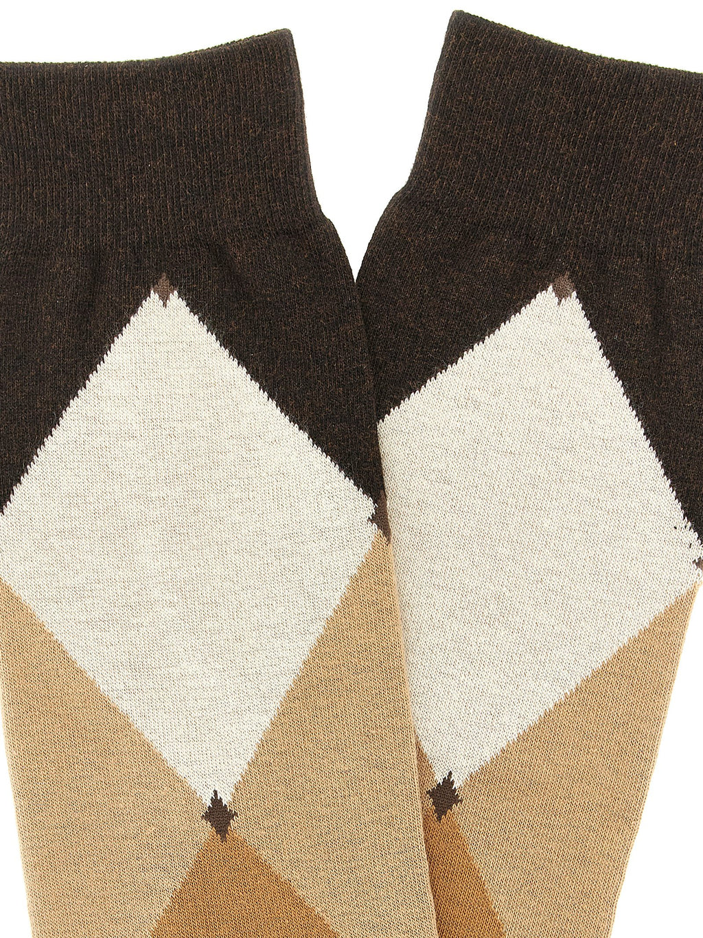 Ballantyne Braune Baumwollsocken
