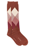 Ballantyne Rote Baumwollsocken