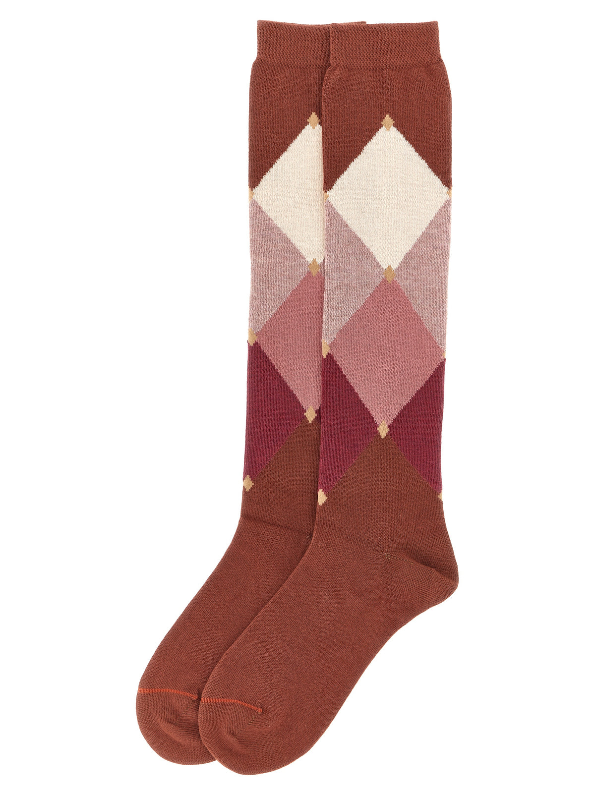 Ballantyne Rote Baumwollsocken