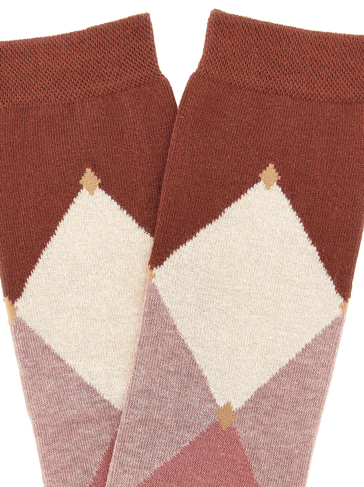 Ballantyne Rote Baumwollsocken