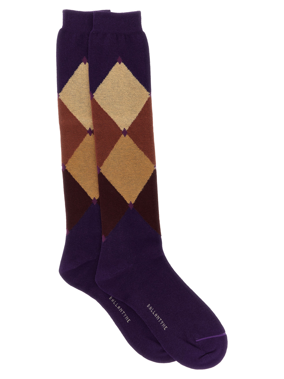 Ballantyne Lila Baumwollsocken