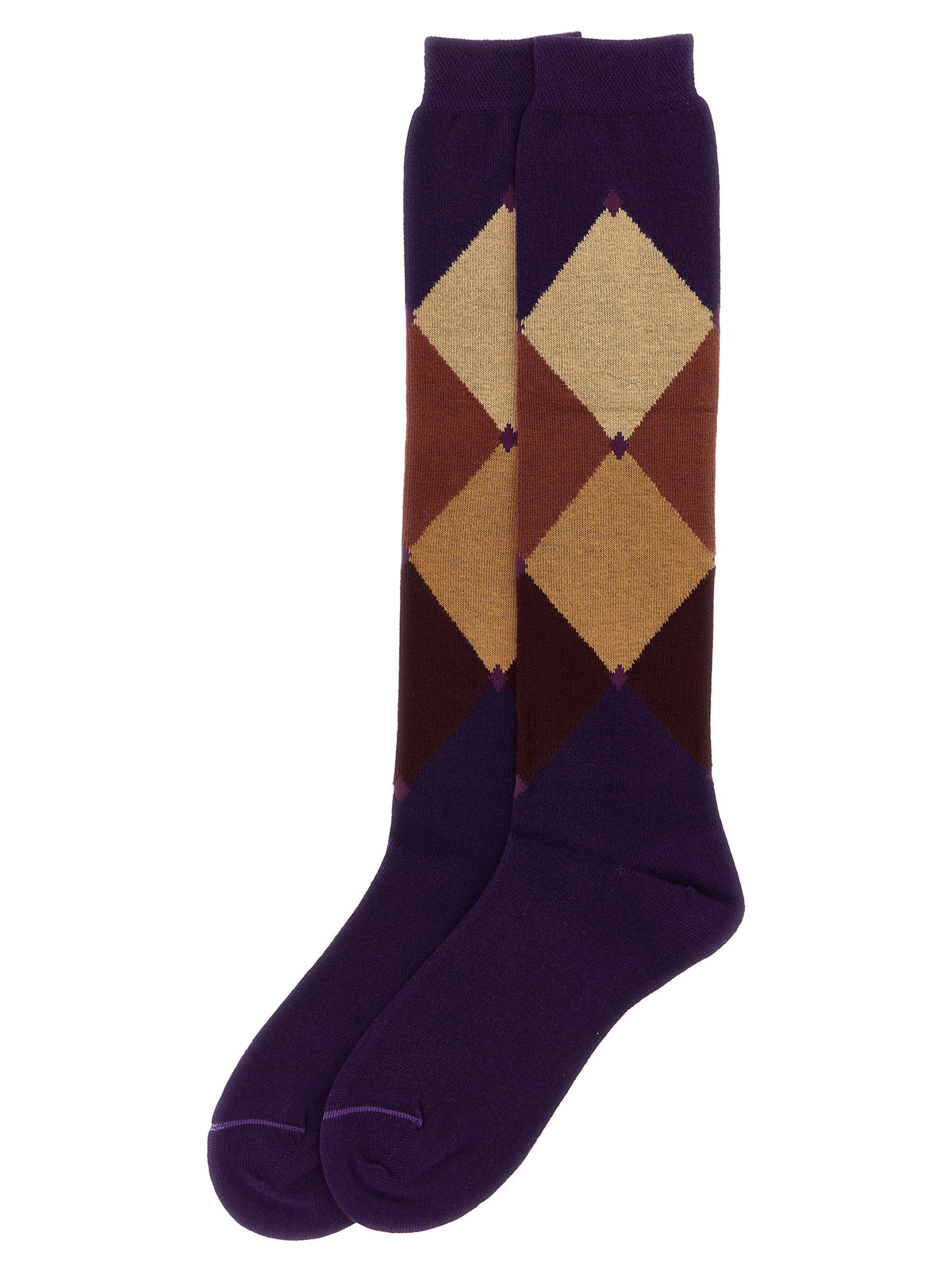 Ballantyne Lila Baumwollsocken