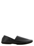 Lemaire Schwarze Loafer aus Lammleder zum Schlüpfen