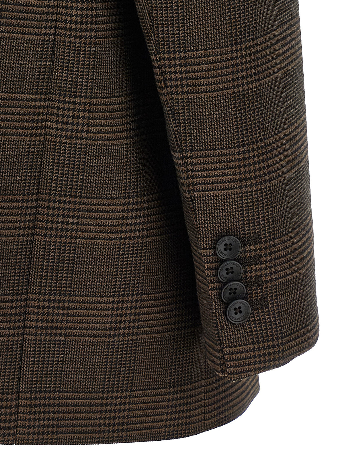 Tagliatore Brauner Blazer aus reiner Schurwolle