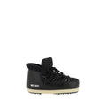 Moon Boot Schwarze Schnürstiefel aus Polyester