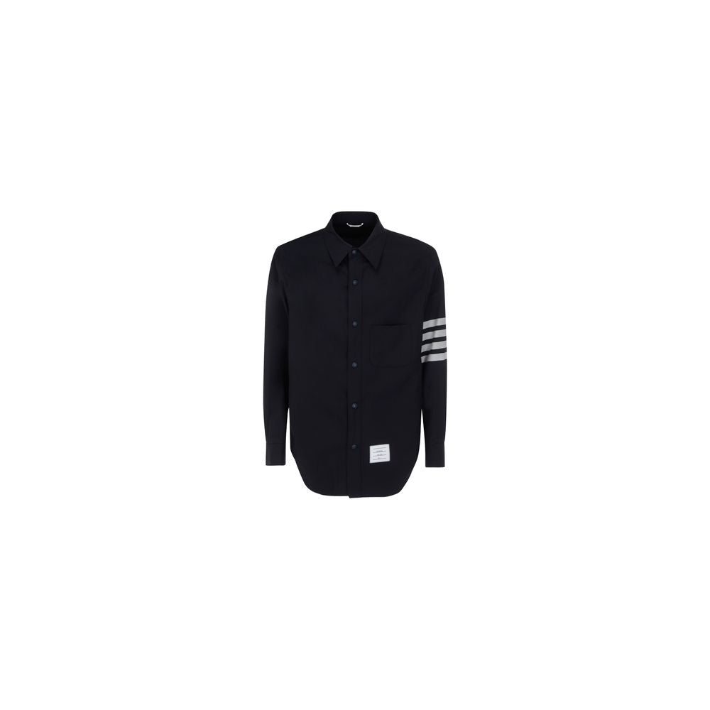 Thom Browne Blaues Wollkleid Oves Aries Hemd