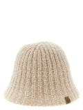Brunello Cucinelli Beige Kaschmir Eimerhut