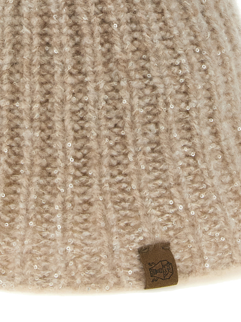 Brunello Cucinelli Beige Kaschmir Eimerhut