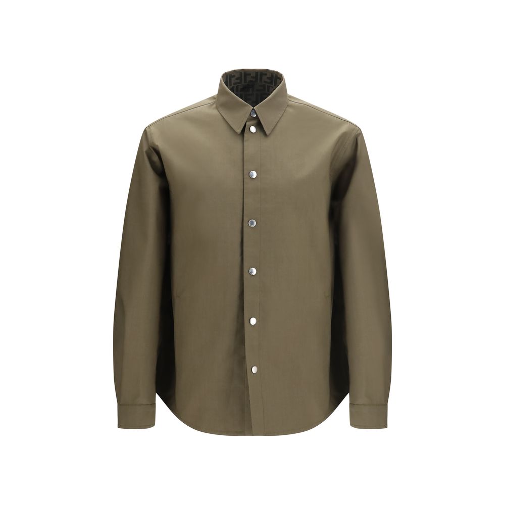 Fendi Bicolor-Polyester-Bomberjacke