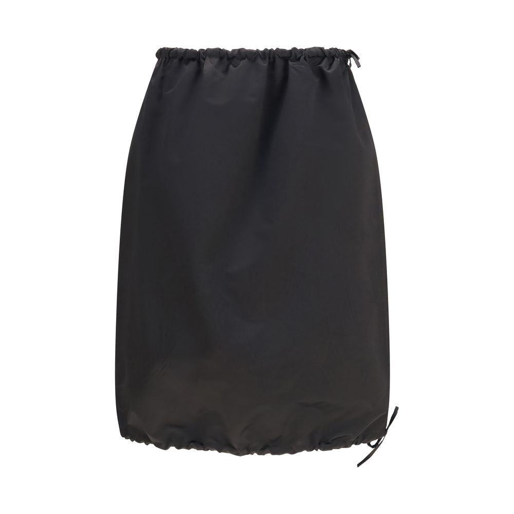 Fendi Schwarzer Baumwoll-Minirock