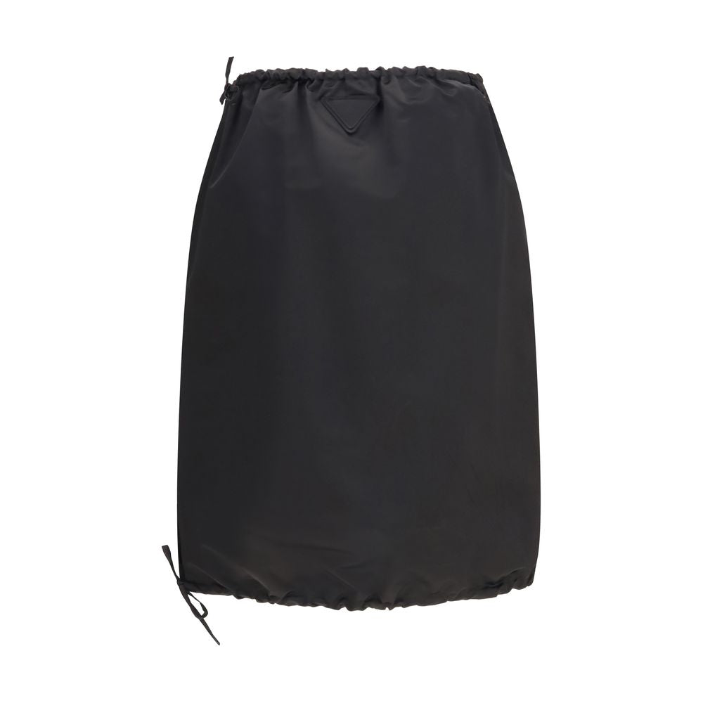 Fendi Schwarzer Baumwoll-Minirock