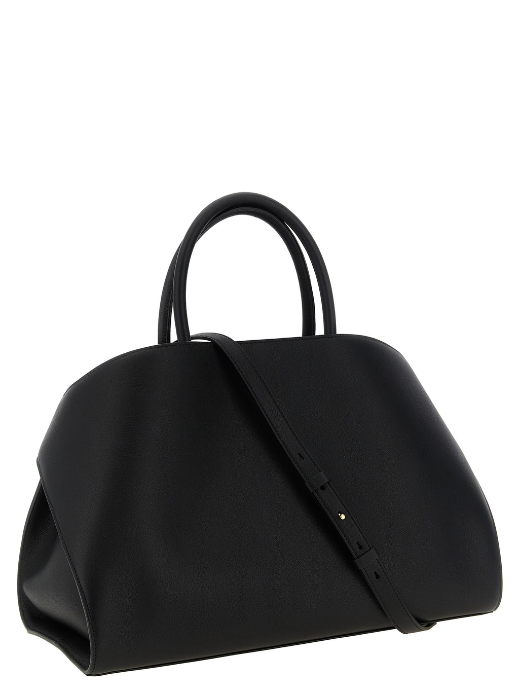 Ferragamo Schwarze Kalbsleder-Handtasche
