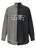 MM6 Maison Margiela Mehrfarbige Baumwollbluse