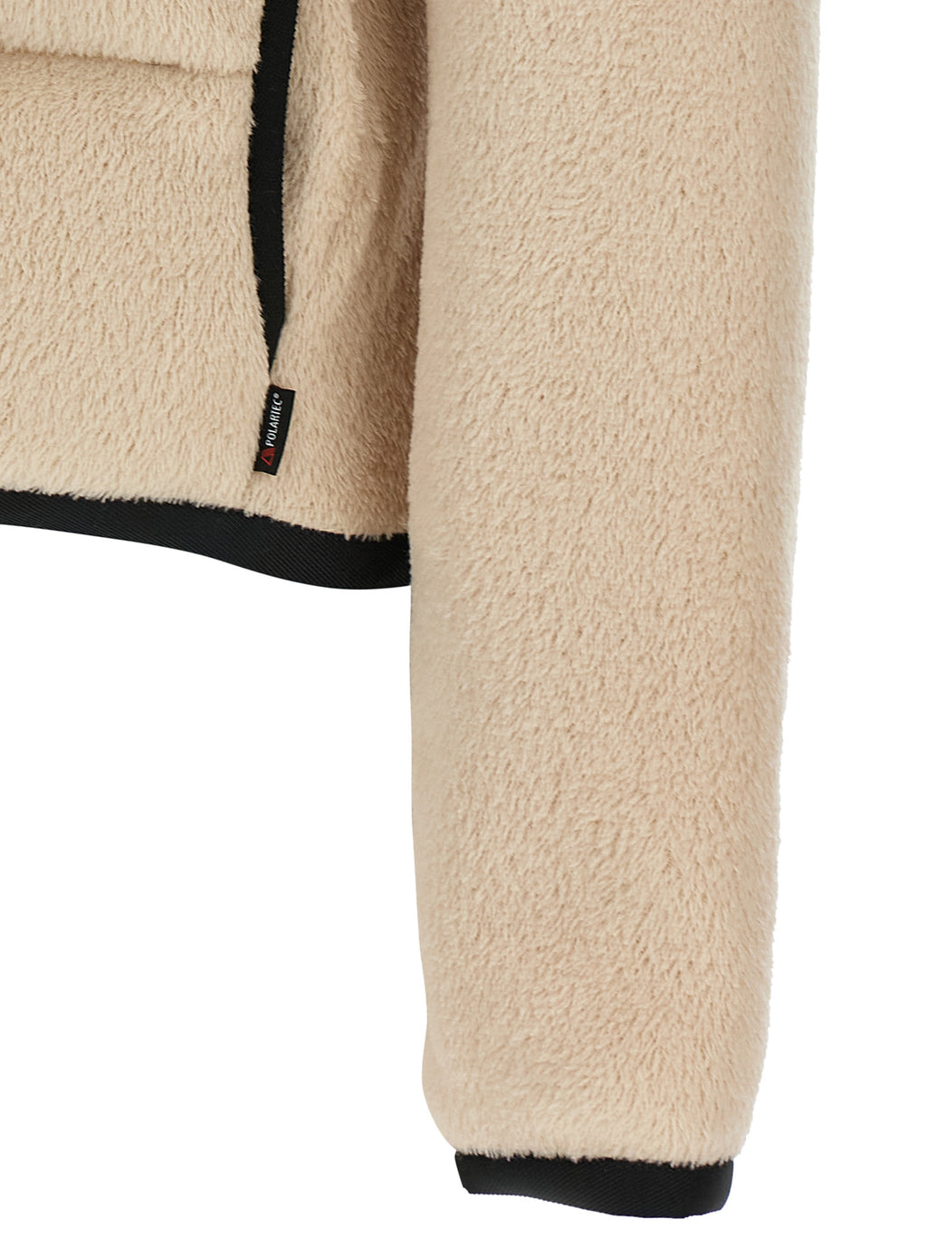 Moncler Grenoble Beiger Kapuzenpullover aus Polyester
