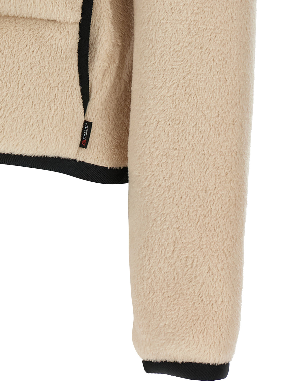 Moncler Grenoble Beiger Kapuzenpullover aus Polyester