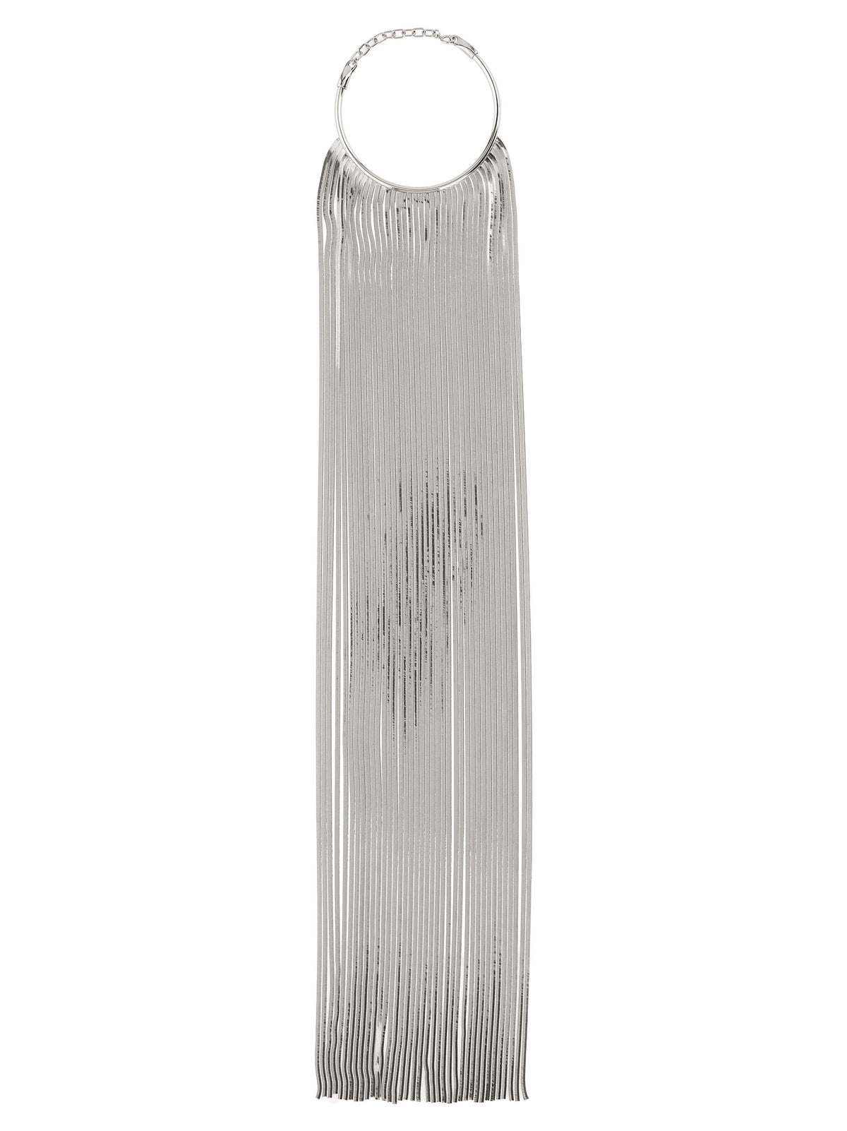 Sportmax Halskette aus silberfarbenem Metall