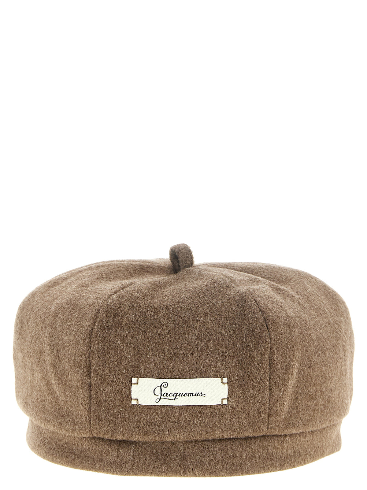 Jacquemus Brauner Hut aus Schurwolle