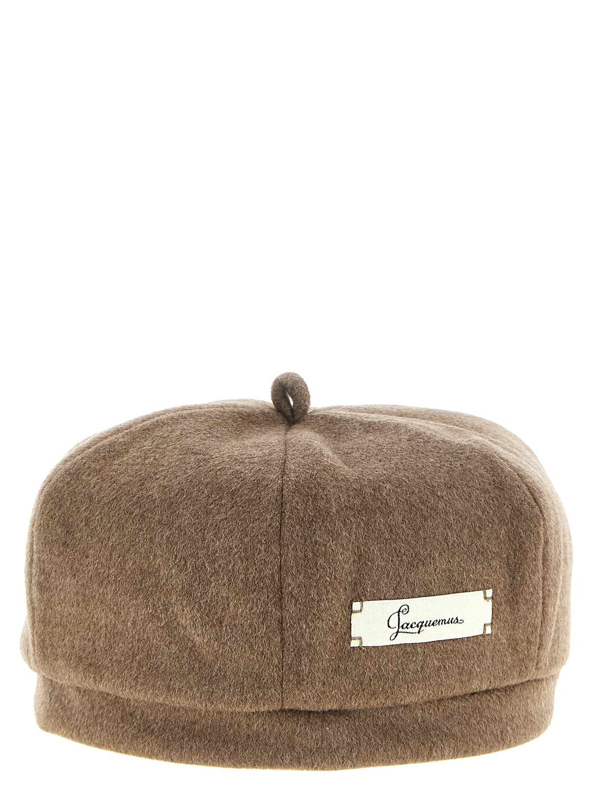 Jacquemus Brauner Hut aus Schurwolle