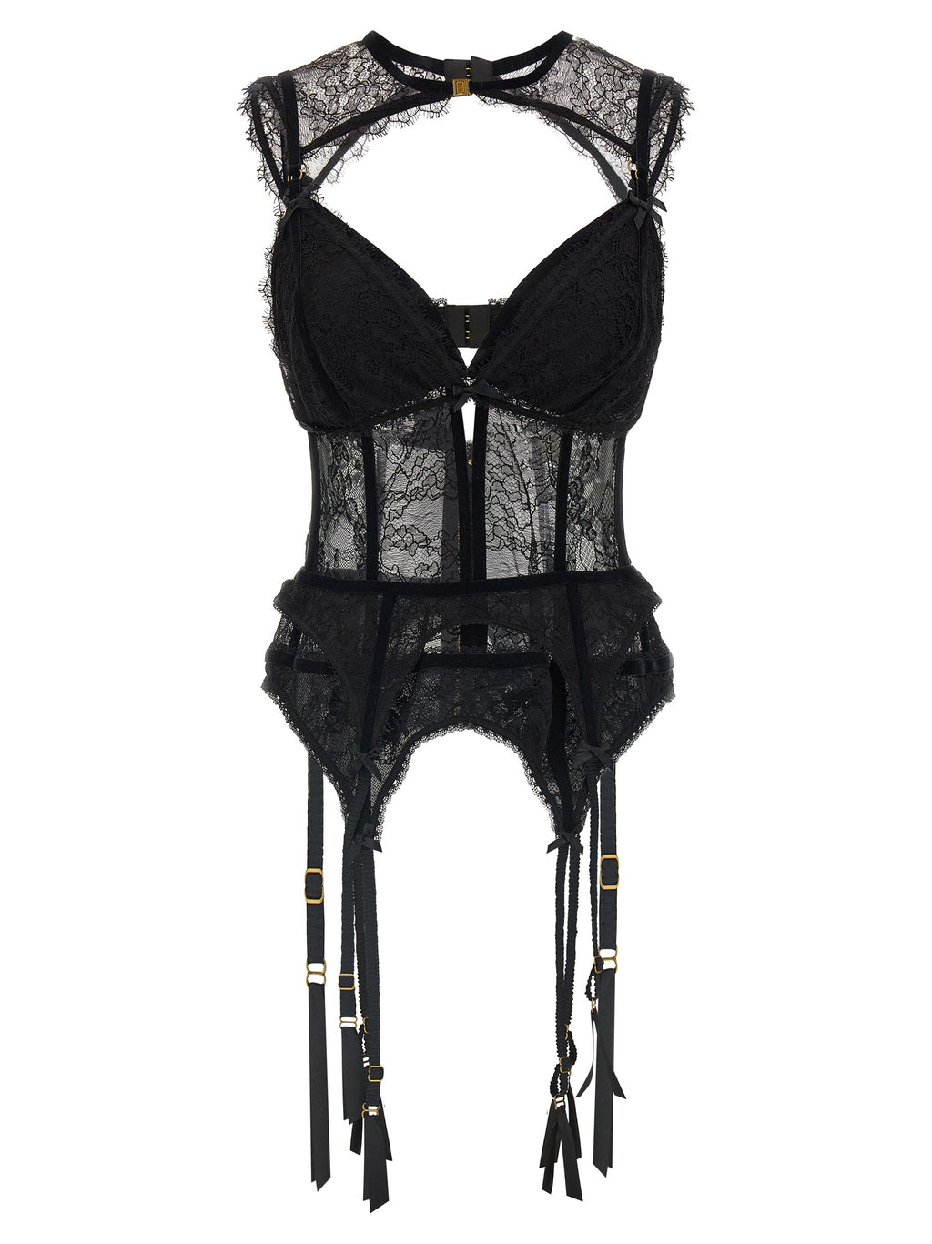 Zimmermann Schwarze Polyamid-Dessous