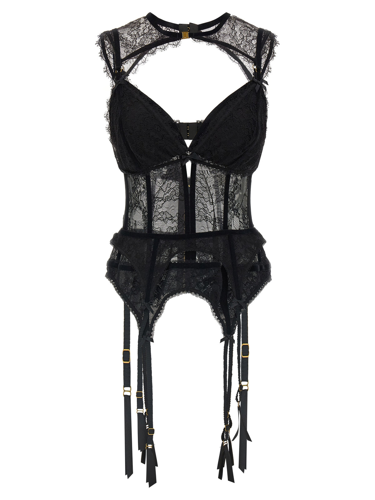 Zimmermann Schwarze Polyamid-Dessous